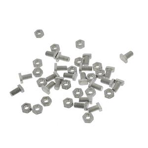 Greenhouse Cropped Head Bolts & Nuts Pack of 20