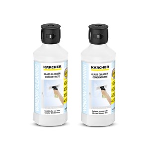 Karcher Window Vac Glass Cleaner Concentrate 500ml 6.295-795.0 Pack of 2