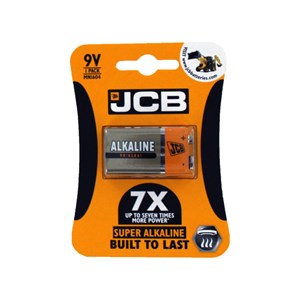 JCB Super Alkaline 9V Battery