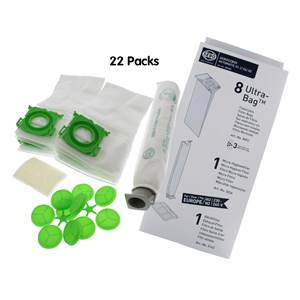Sebo X1 X4 X5 XP1 XP2 XP3 Vacuum Cleaner Bags and Filter Service Box Kit Pack of 22