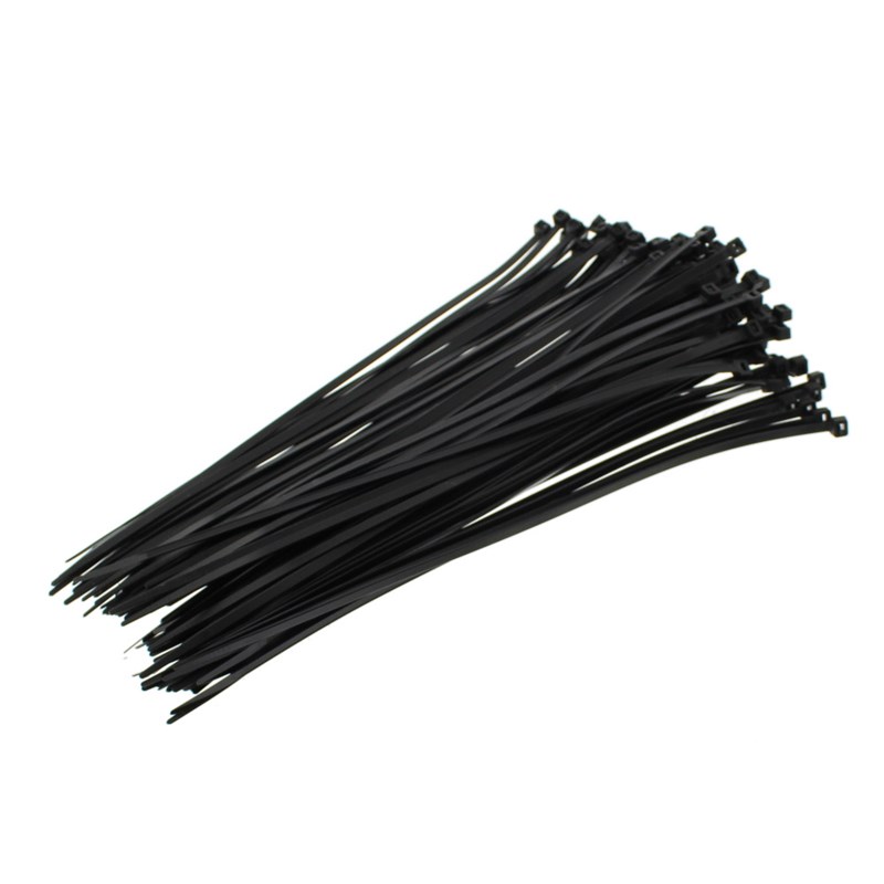 Homespares | Cable Clips & Ties Cable Ties: 300mm x 4.8mm Pack of 100 ...