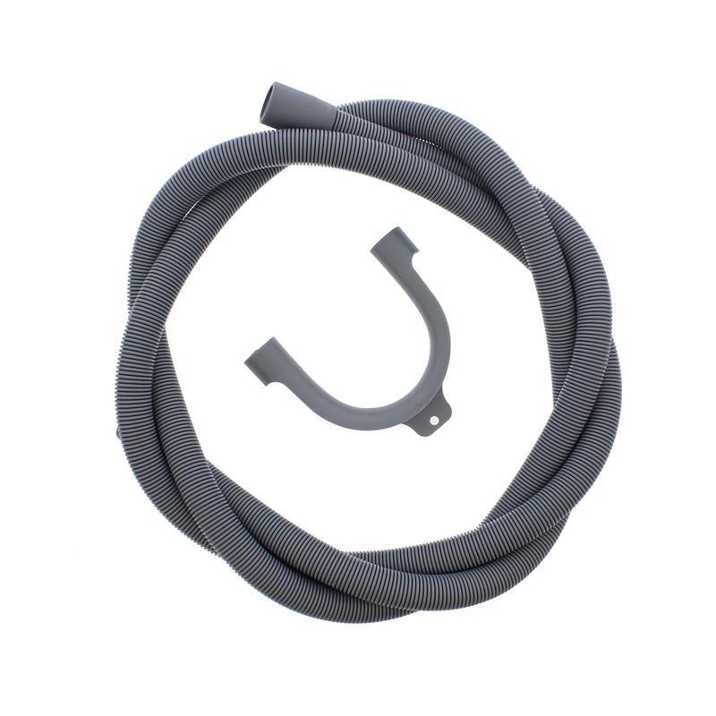 Homespares Washing Machine Drain Hoses Drain Hose 2.5m 21/29mm (inc