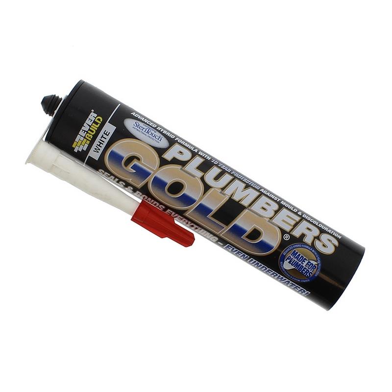 Homespares Silicones & Sealants EB Sealant & Adhesive Plumbers Gold