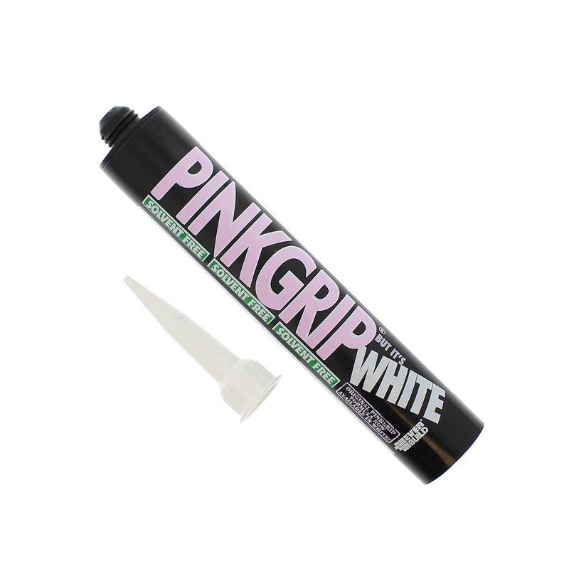 Homespares Grab Adhesives EB Pink Grip But Its White C4 Spares and