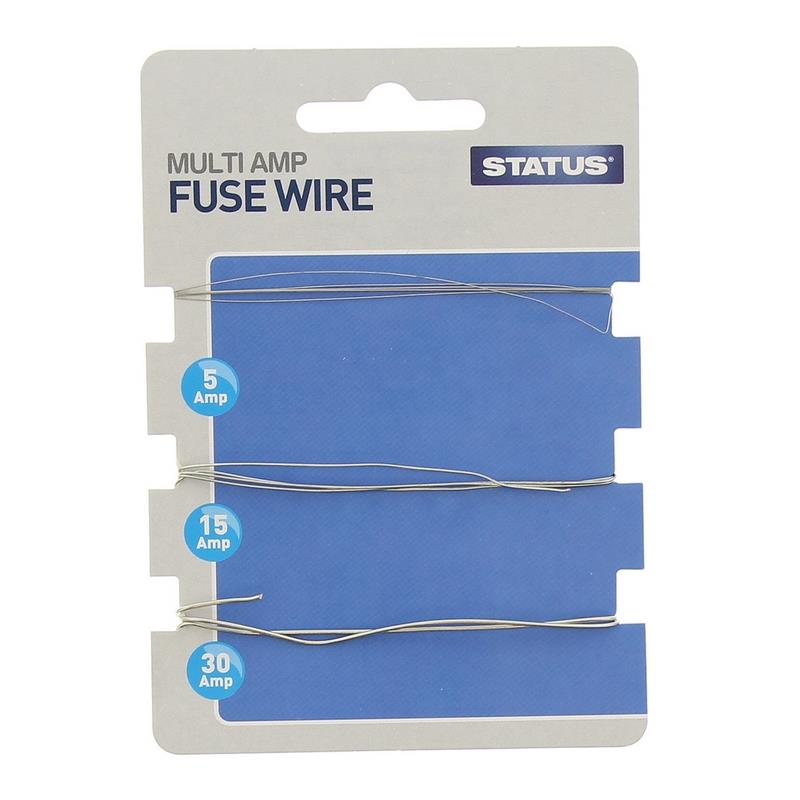 Homespares Fuses & Fuse Wire Multi Amp Fuse Wire Status Spares and