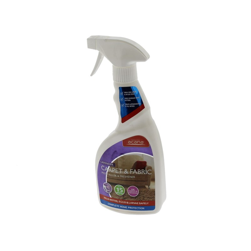 Homespares | Moth Control Carpet & Fabric Moth Killer Spray 500ml ...