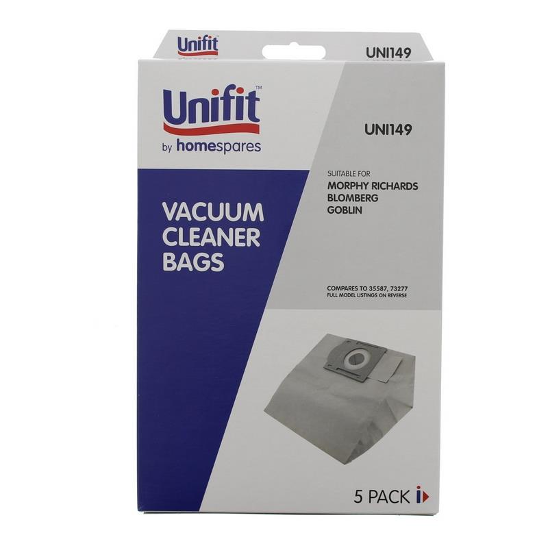87 Vacuum Bags for Morphy Richards 70004 70005 70006 Hoover UK Morphy Richards 5 x 01 