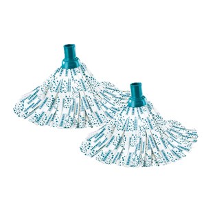 Leifheit Classic Viscose Cloth Mop Heads Pack of 2