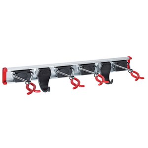 Bruns 500mm Tool Rail with 4 Tool Holders and 2 Hooks