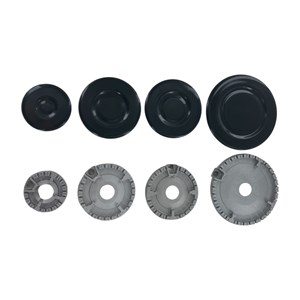 Universal Cooker Hob Burner & Cap Set