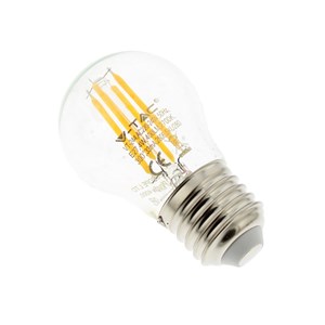 LED Golf Filament Lamp ES E27 4W 400 Lumen Warm Light 2700K