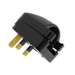 European to UK Converter Plug SCP3 13A Black