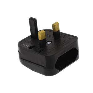 European to UK Convertor Plug CP1 3A Black