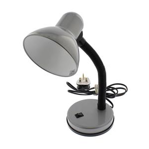 Status Palma Silver Portable Desk Lamp