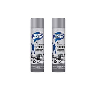 Oven Mate Stainless Steel Cleaner 400ml Pack of 2