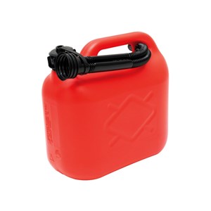 Red Plastic Fuel Can 5 Litre