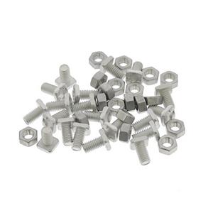 Greenhouse Square Head Bolts & Nuts Pack of 20