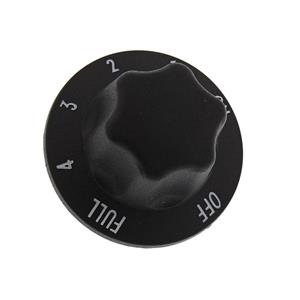 Universal Cooker Oven Control Knob 4.7mm Black Off On 1 - 4 Full