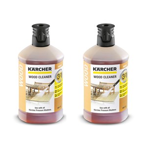 Karcher Pressure Washer 3 in 1 Wood Cleaner Detergent 6.295-575.0 Pack of 2