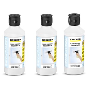 Karcher Window Vac Glass Cleaner Concentrate 500ml 6.295-795.0 Pack of 3