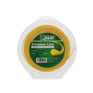 Universal 2.4mm Yellow Round GrassTrimmer Cutting Line 85m