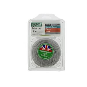 Trimmer Line: 1.5mm 25m Grey Low Noise Cutting Lin