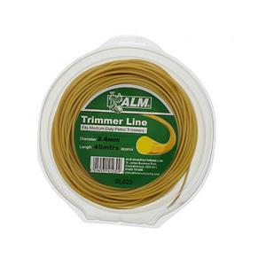 Trimmer Line: 2.4mm 43m Yellow Round Cutting Line