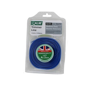 Universal 1.5mm Blue Round Grass Trimmer Cutting Line 15m