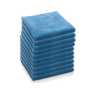 E-CLOTH Professional Blue General Cleaning Cloths Pack of 10