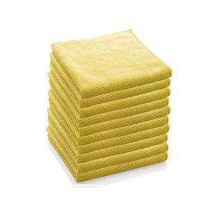 E-CLOTH Professional Yellow General Cleaning Cloths Pack of 10